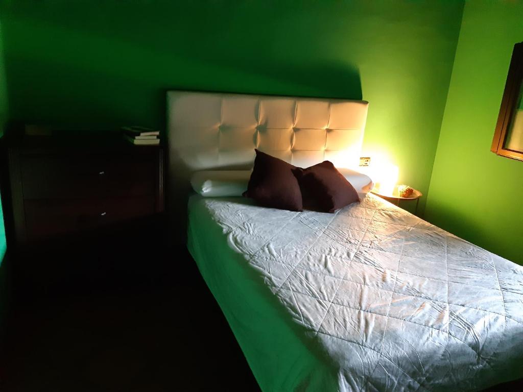 Postel nebo postele na pokoji v ubytování La Celestina