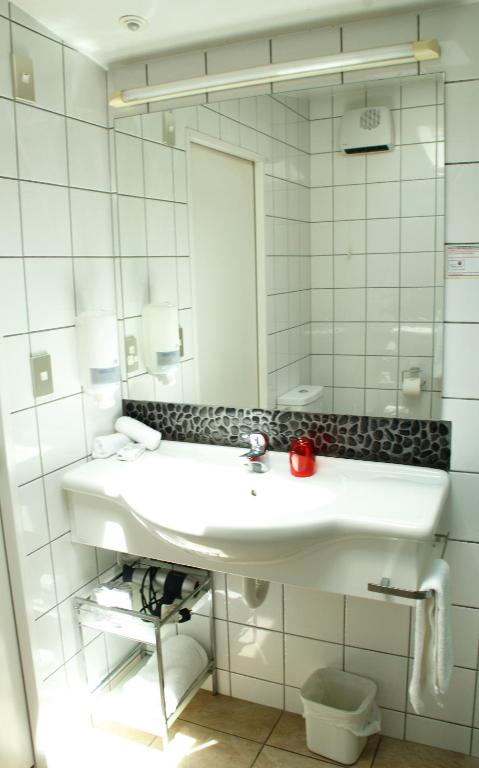Koupelna v ubytování Kaiapoi on Williams Motel