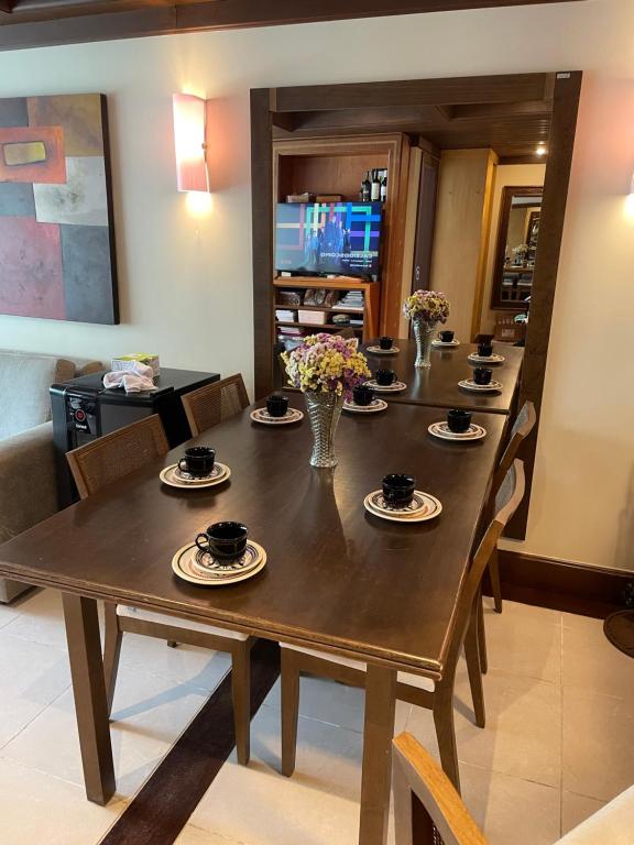 TV a/nebo společenská místnost v ubytování Privilege Apart hotel Mountain Village
