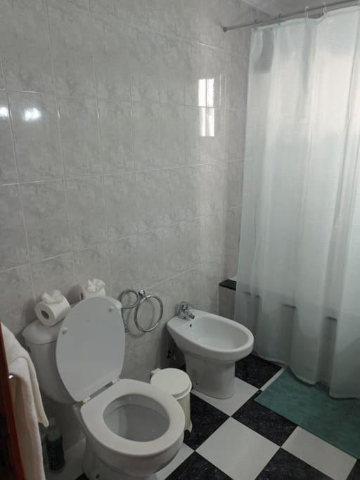 A bathroom at Casa Caleta Caballo
