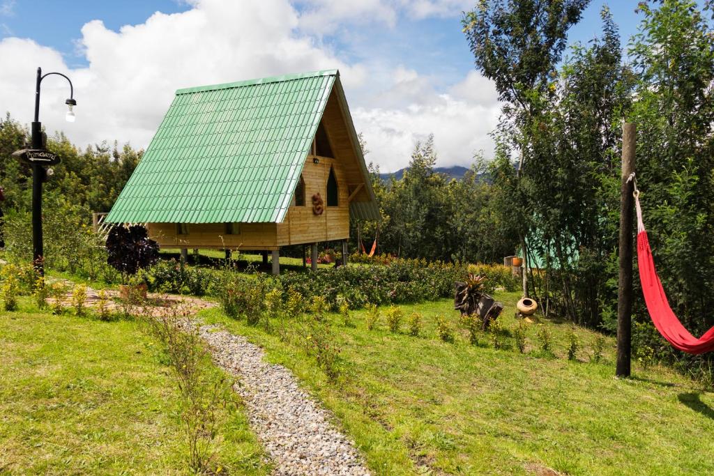Zahrada ubytování Glamping las 4 estaciones