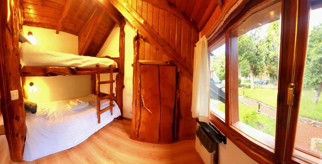 Postel nebo postele na pokoji v ubytování LADERAS DEL CAMPANARIO