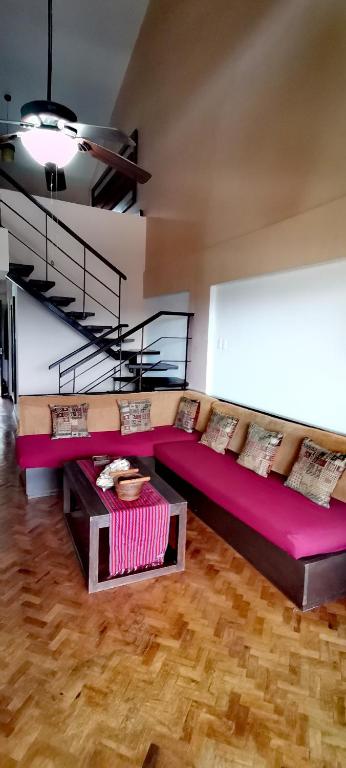 Posezení v ubytování Unit 306 Alta Vista de Boracay by David