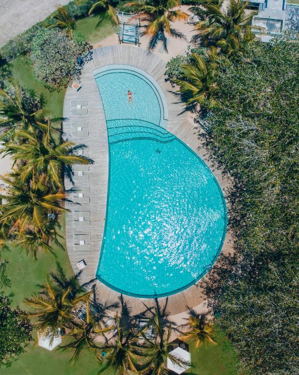 Bazén v ubytování LUX* Grand Gaube Resort & Villas nebo v jeho okolí