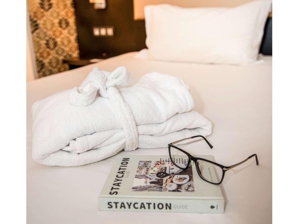 Postel nebo postele na pokoji v ubytování Mercure Antwerp City South