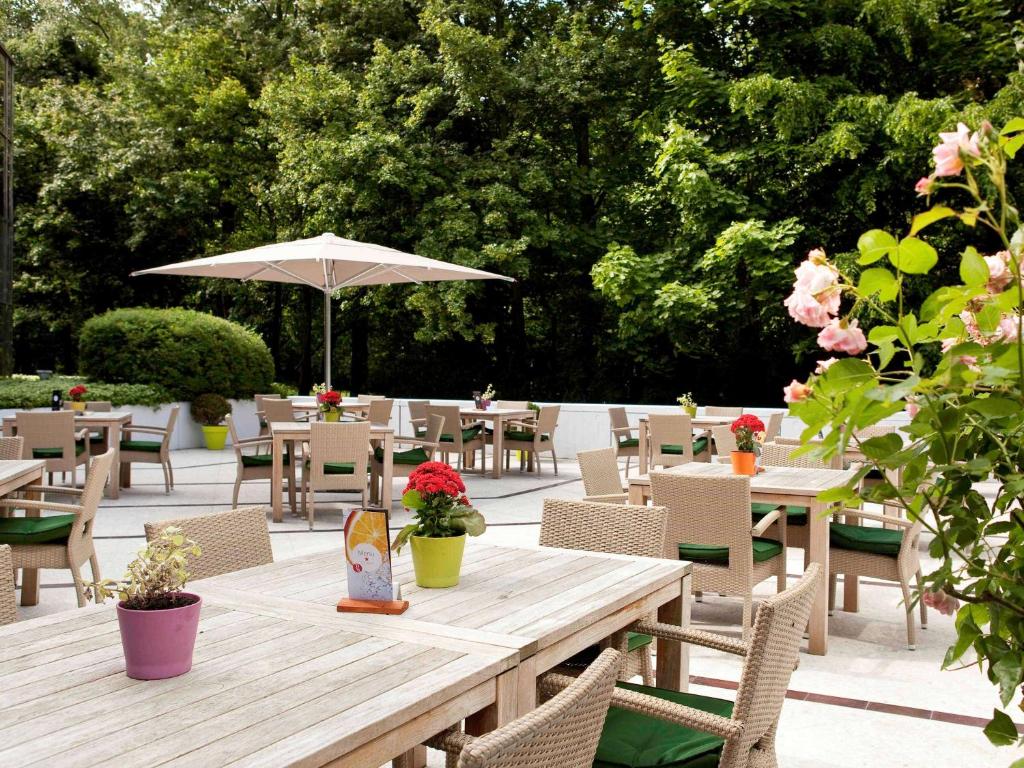 Zahrada ubytování Mercure Antwerp City South