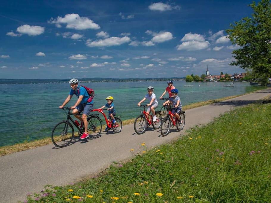 Jízda na kole v ubytování Charmante und zentrale Wohnung am Weiherpark Arbon nebo okolí