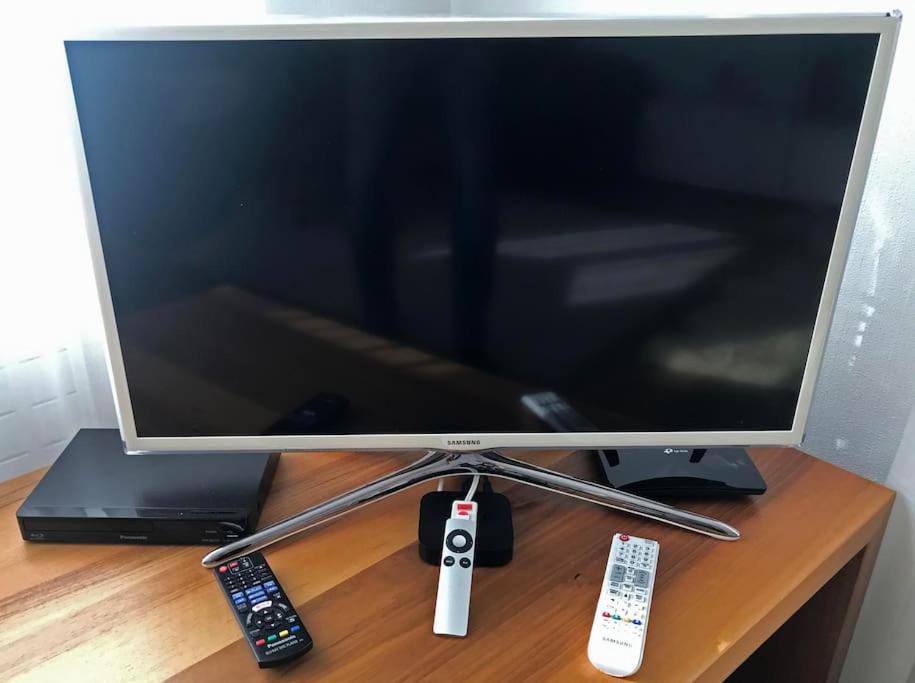 TV a/nebo společenská místnost v ubytování Zentral, Ruhig, Sonnig, Modern