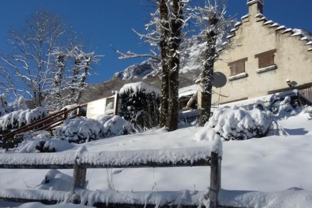 Chalet Oustaou Campan La Mongie Col du Tourmalet v zime