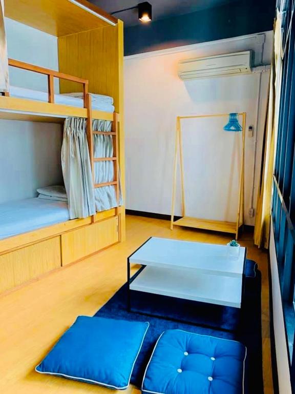 Giường trong phòng chung tại Daraya Hostel