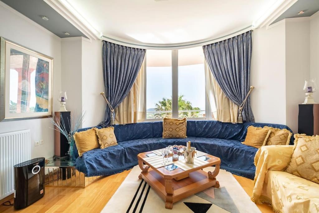 Posezení v ubytování Villa serenity