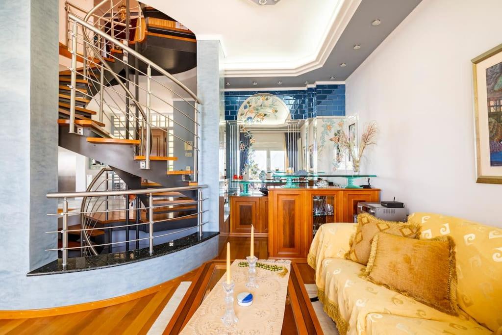 Posezení v ubytování Villa serenity