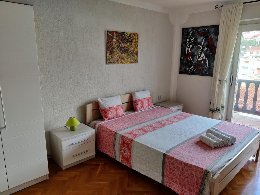 Postel nebo postele na pokoji v ubytování La Casa di Elisa