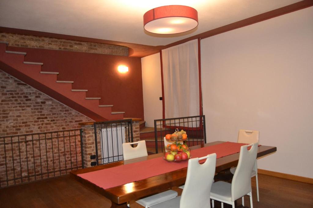 Posezení v ubytování Casa Chiara