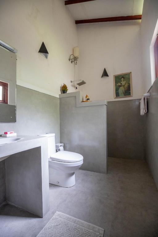 Koupelna v ubytování Kuru Ganga Villa