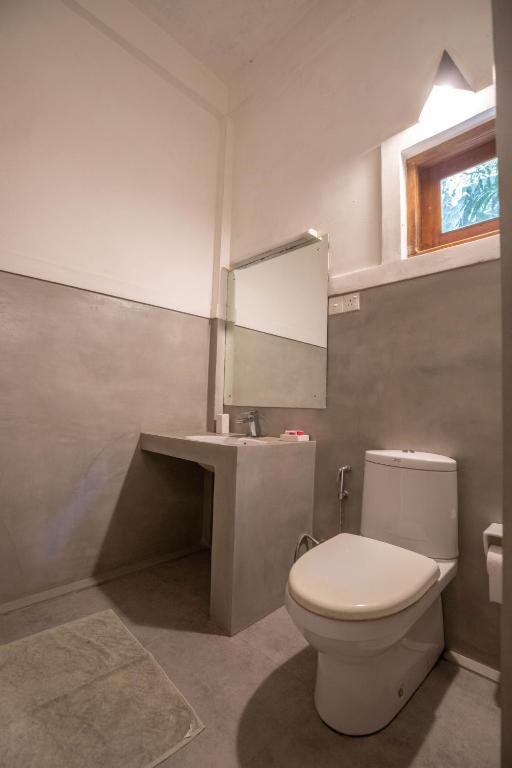 Koupelna v ubytování Kuru Ganga Villa
