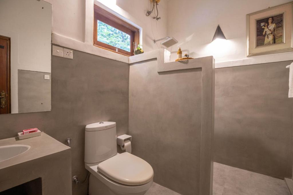 Koupelna v ubytování Kuru Ganga Villa