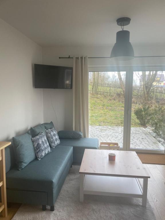 Posezení v ubytování Apartament Kuba na Spokojnej