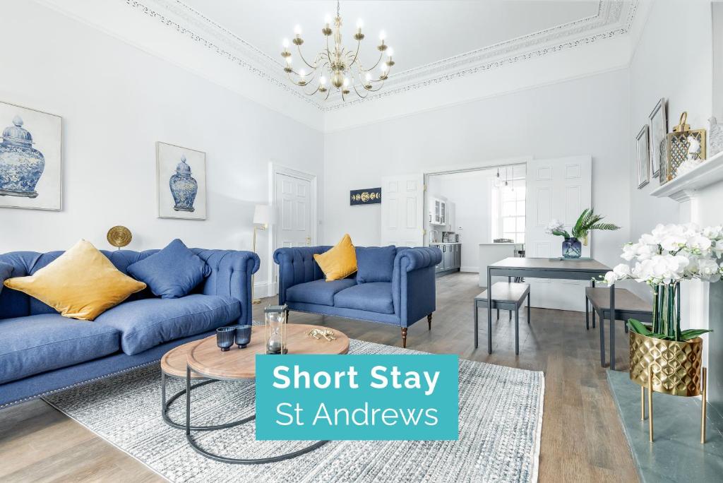 Istumisnurk majutusasutuses Skye Sands - Alexandra Penthouse - St Andrews