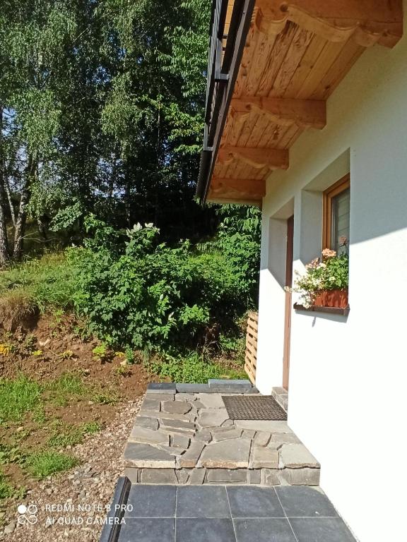 Vonkajšia záhrada v ubytovaní Pod Brzozami
