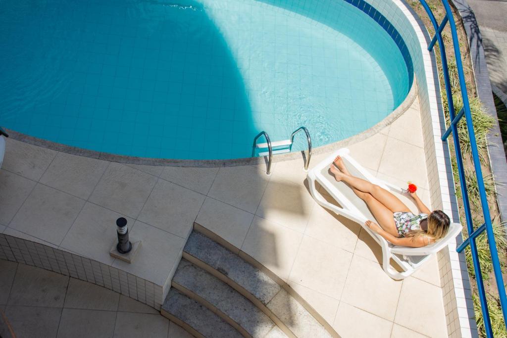 Bazén v ubytování Classe Apart Hotel nebo v jeho okolí