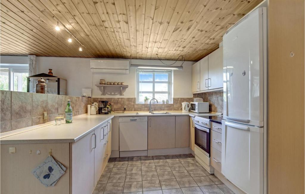 Kuchyň nebo kuchyňský kout v ubytování Stunning Home In Ulfborg With Kitchen