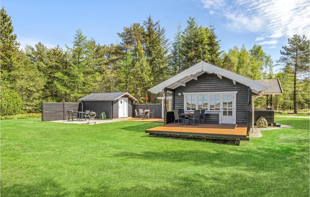 Zahrada ubytování Holiday Home Venøvej Højslev Denm