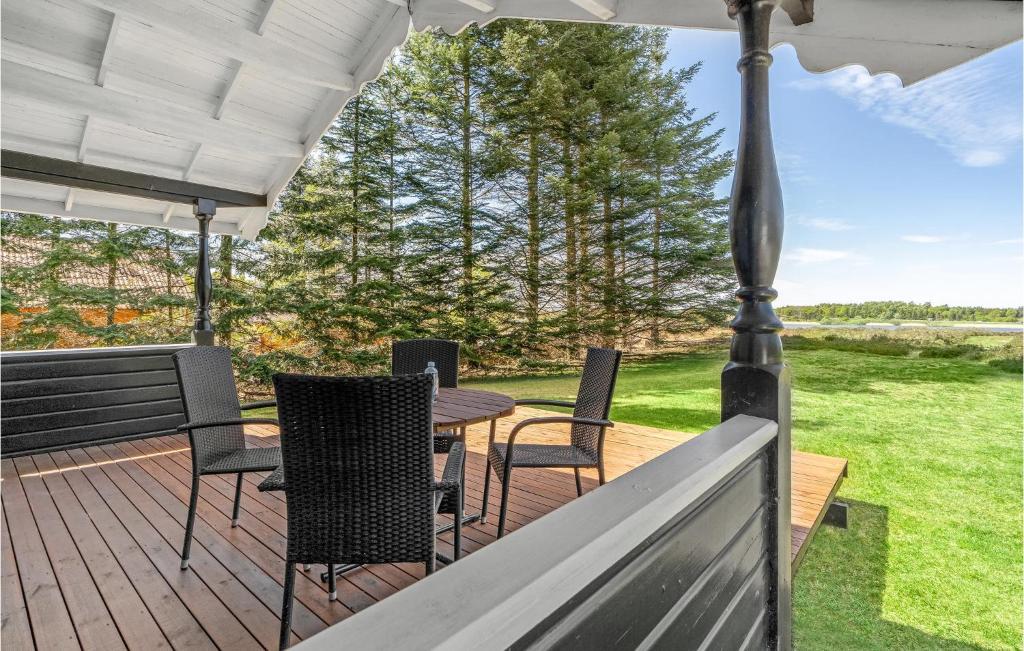 Zahrada ubytování Holiday Home Venøvej Højslev Denm