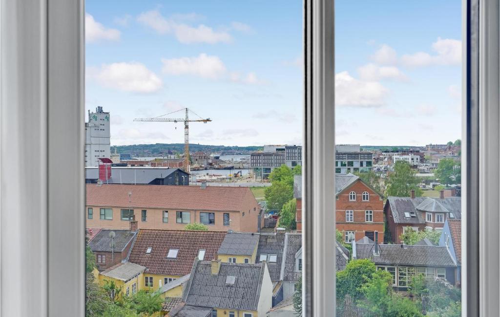 Nespecifikovaný výhled na destinaci Svendborg nebo výhled na město při pohledu z apartmánu