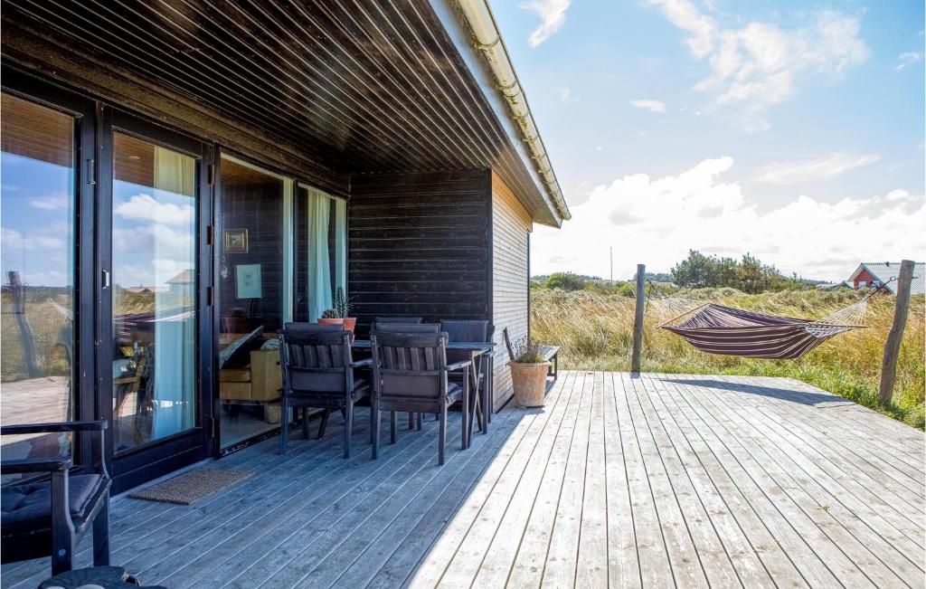 Balkón nebo terasa v ubytování Holiday Home Hummervej Hjørring I