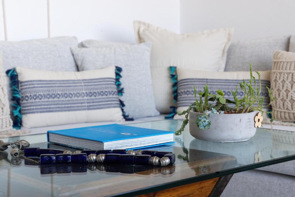 Posedenie v ubytovaní Amalgam Homes Paros Beachfront Villa