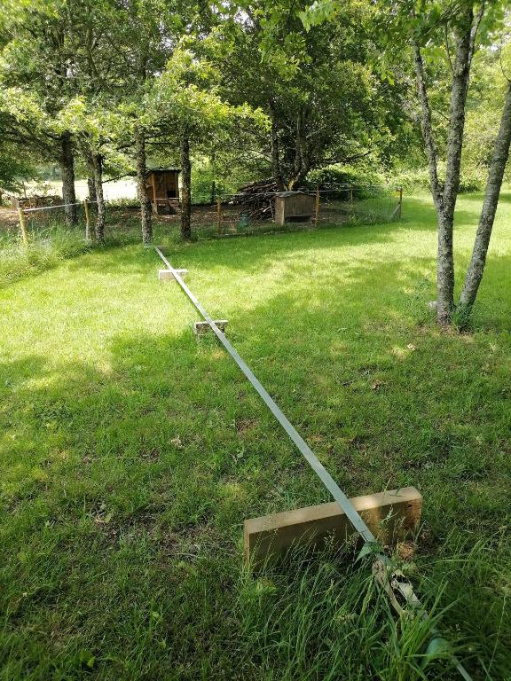 Zahrada ubytování Roulotte La Vert-Dîne
