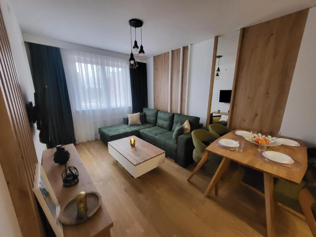 Et opholdsområde på Apartman GREEN Jahorina Snježna dolina