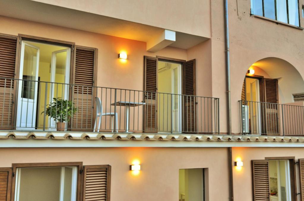 Balkón nebo terasa v ubytování Lemon Flats Sorrento