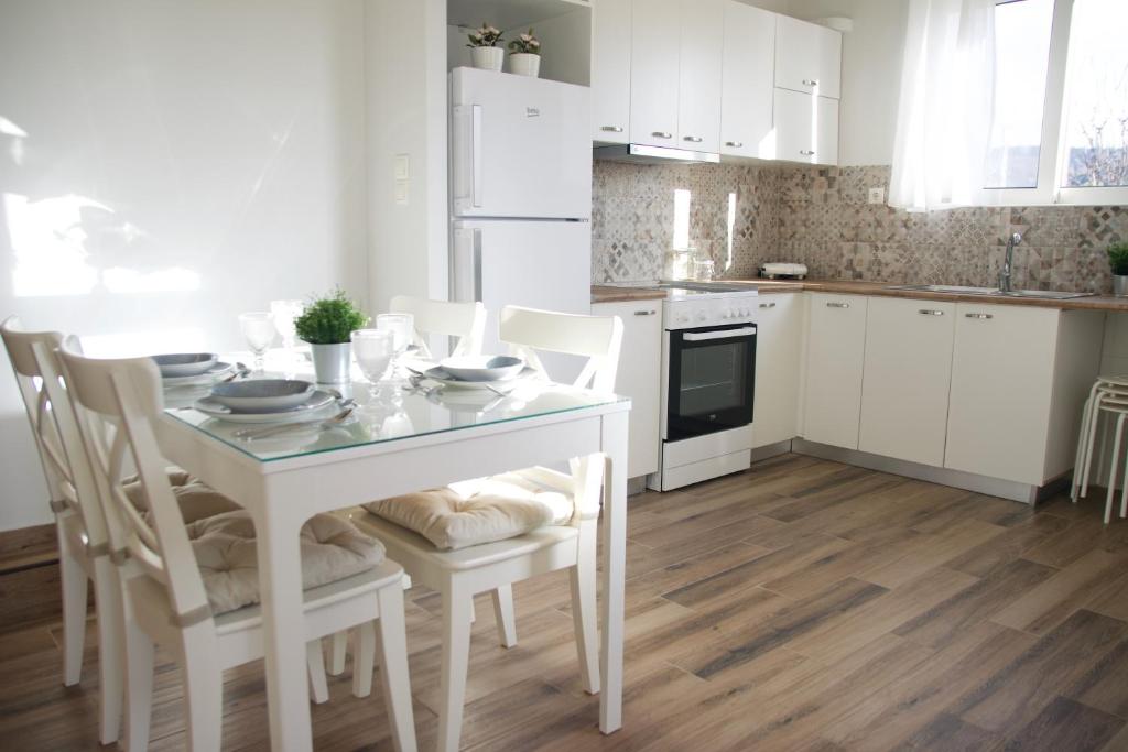 Kuchnia lub aneks kuchenny w obiekcie Casa Di Calma Four Seasons Guest House