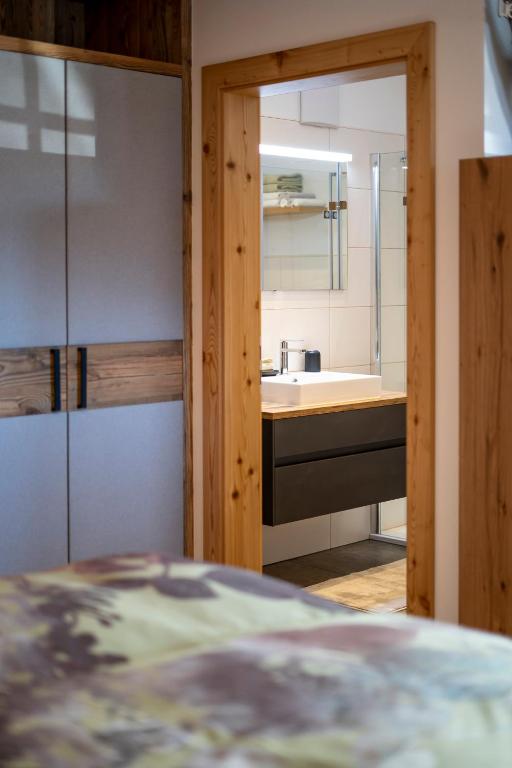 Postel nebo postele na pokoji v ubytování Apartment LENA