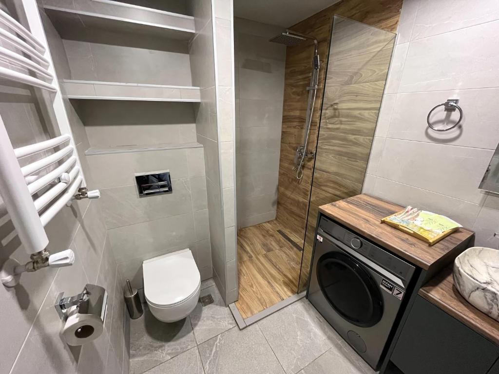 Koupelna v ubytování New Gudauri Redco F4 Two-room apartment