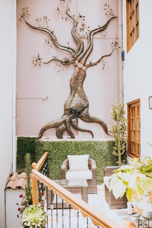 Posezení v ubytování Anden Inca Hotel