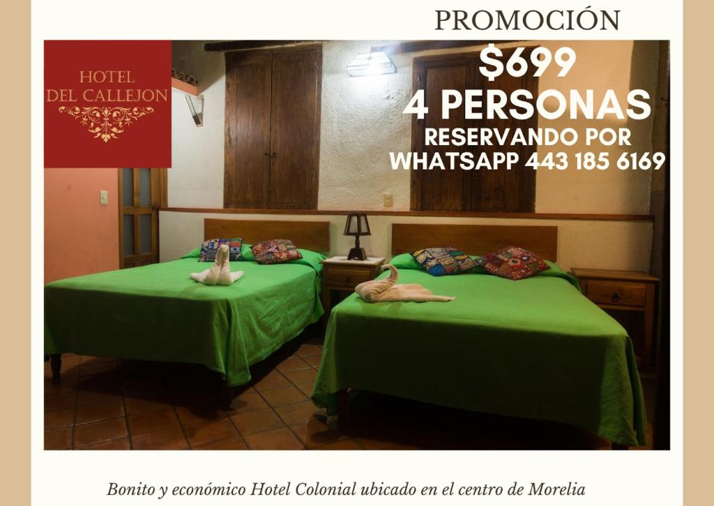 Certifikát, hodnocení, plakát nebo jiný dokument vystavený v ubytování Hotel Morelia Callejón