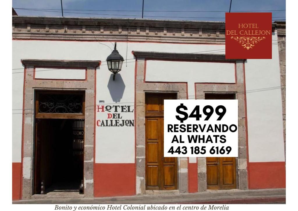 Certifikát, hodnocení, plakát nebo jiný dokument vystavený v ubytování Hotel Morelia Callejón