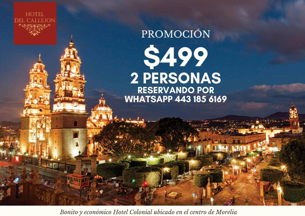 Certifikát, hodnocení, plakát nebo jiný dokument vystavený v ubytování Hotel Morelia Callejón
