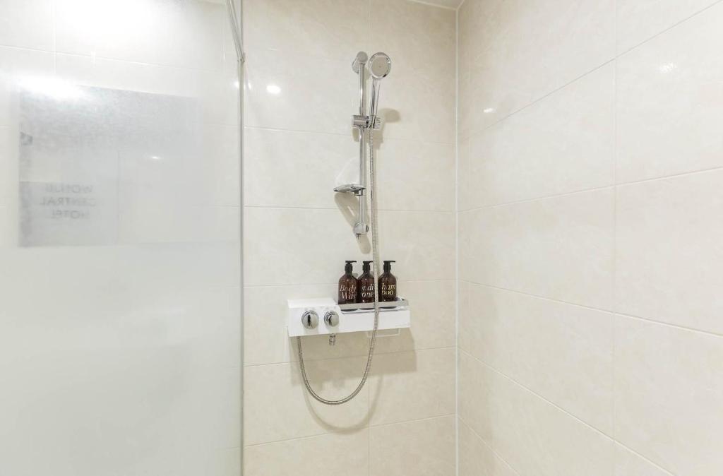 Koupelna v ubytování Wonju Central Hotel