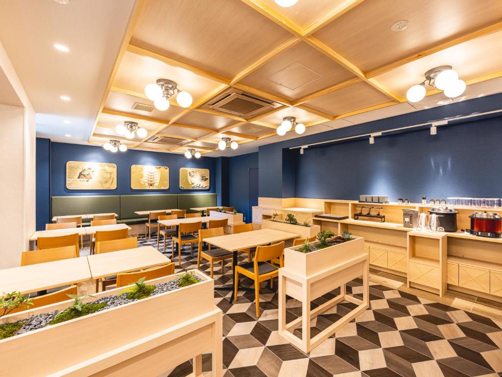 Restaurace v ubytování La'gent Hotel Kyoto Nijo