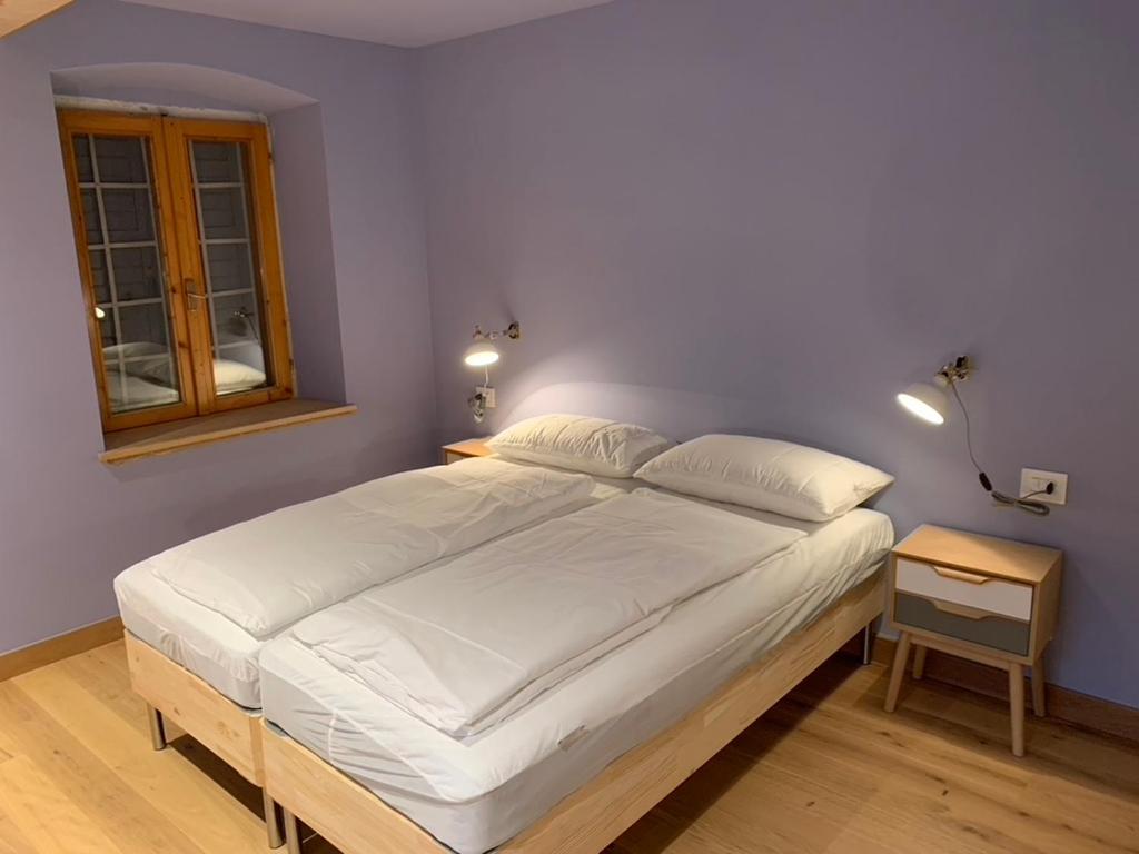 Postel nebo postele na pokoji v ubytování Albergo Stella