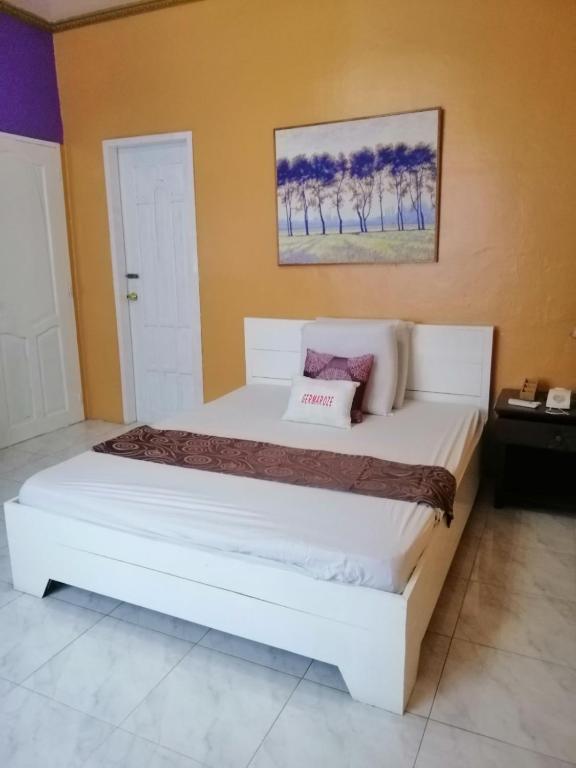 Postel nebo postele na pokoji v ubytování Germaroze