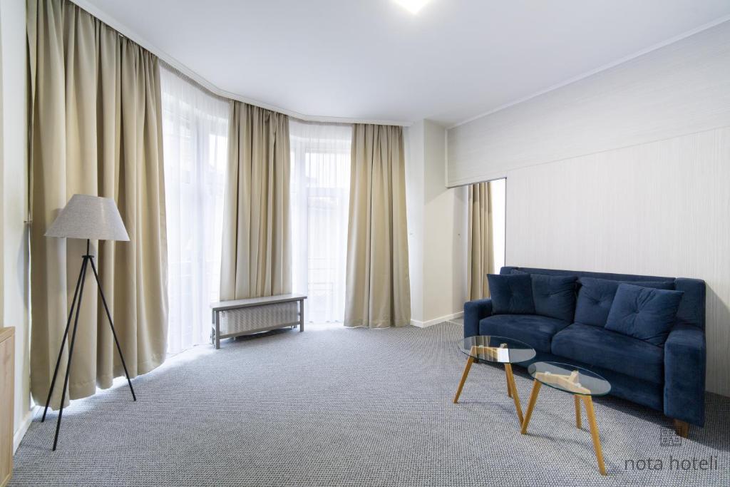 Prostor za sedenje u objektu Hotel Sahat