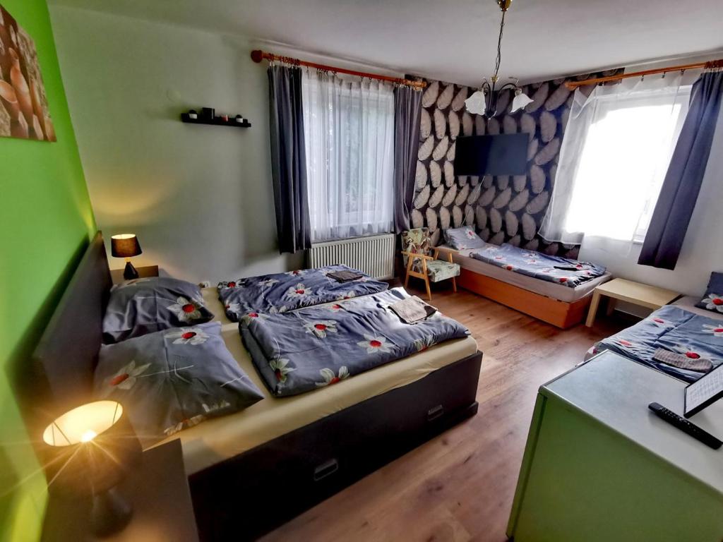 Postel nebo postele na pokoji v ubytování Dolce Villa Balaton