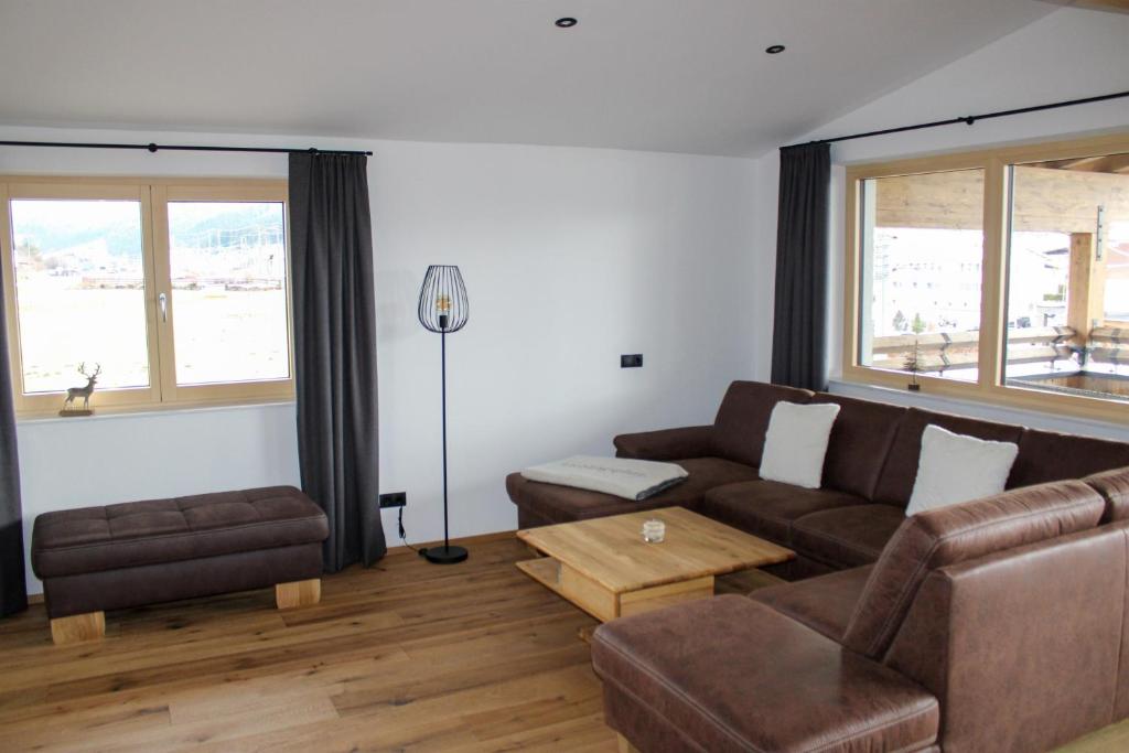 Posezení v ubytování Appartements Plus