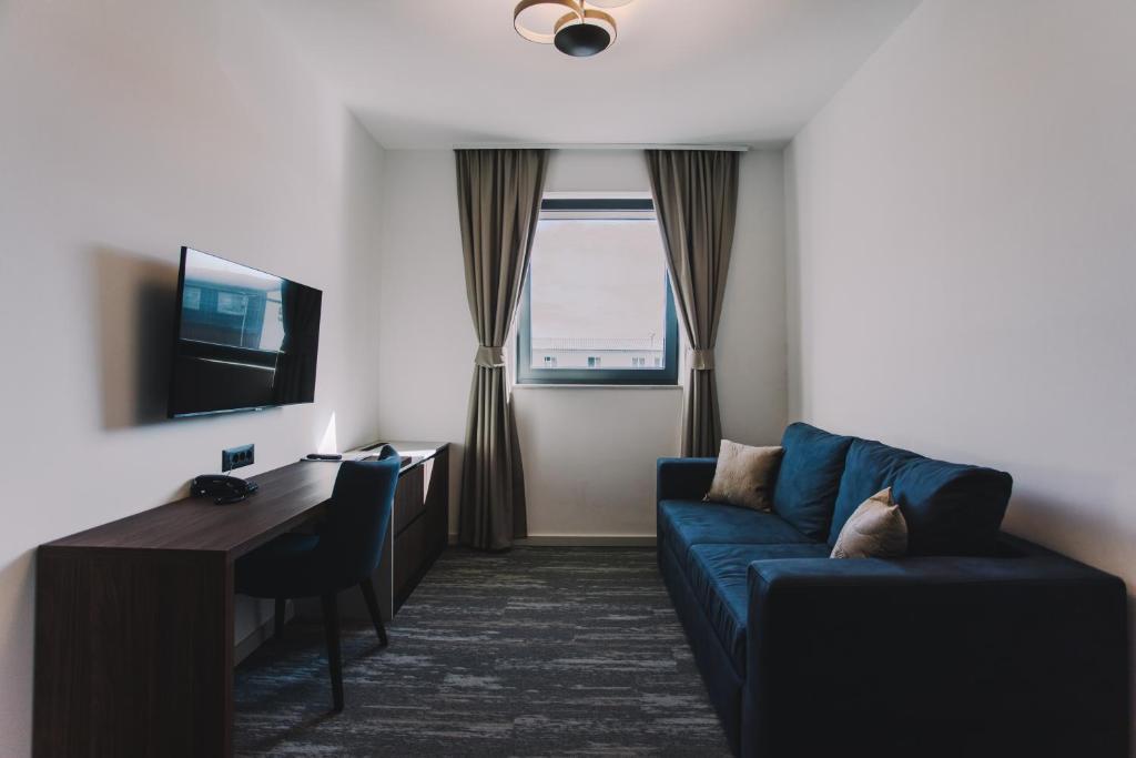 Sjónvarps- og/eða afþreyingartæki á Hotel Batuda