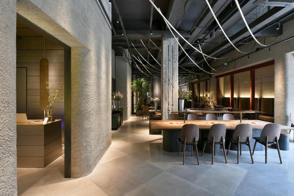 Restaurace v ubytování NOA Hotel XIAMEN